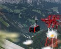 Mountain cable car from Lünersee, going straight up the mountain to Lünersee | © Golm Silvretta Lünersee Tourismus GmbH Bregenz, Philipp Schilcher